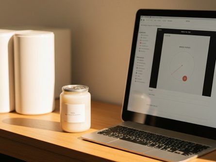 계산기와 주택 모형, 대출 서류가 놓인 책상